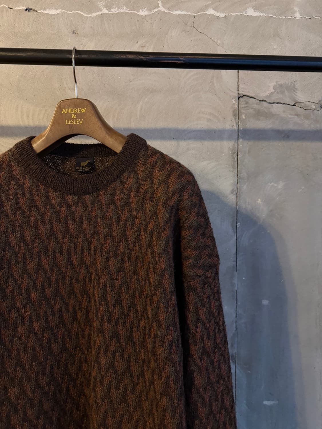 페루 메이드 알파카 니트 105 상품이미지4