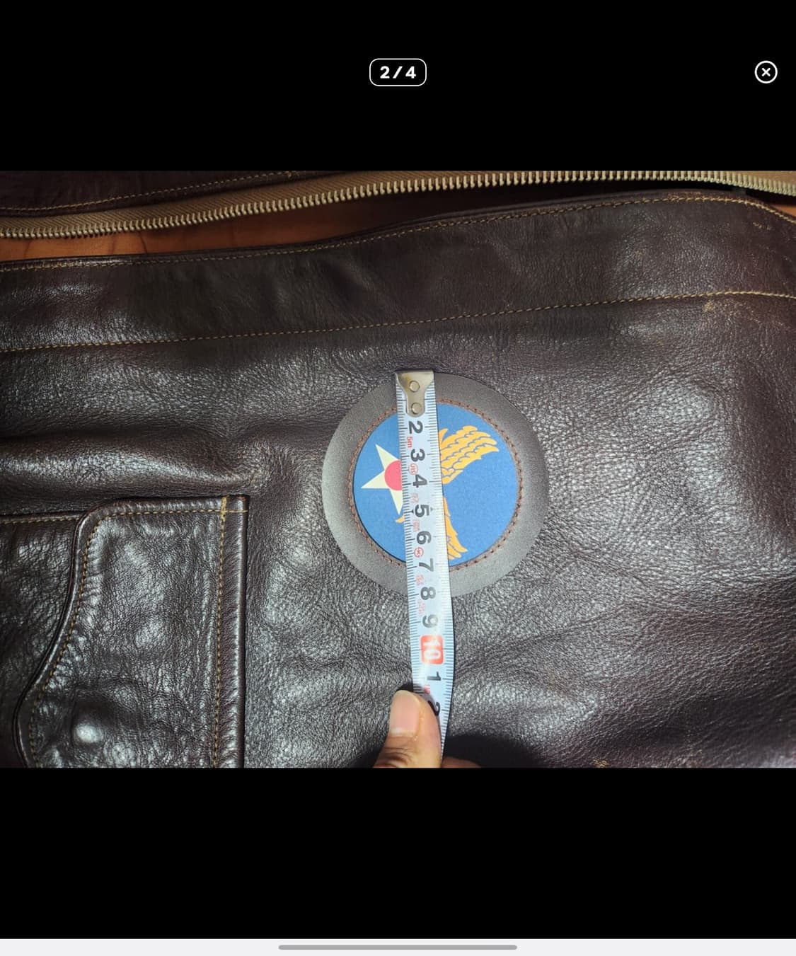 리얼맥코이 토이즈맥코이 버즈릭슨 스콰드론 A2자켓 호랑이패치 판매합니다 상품이미지4