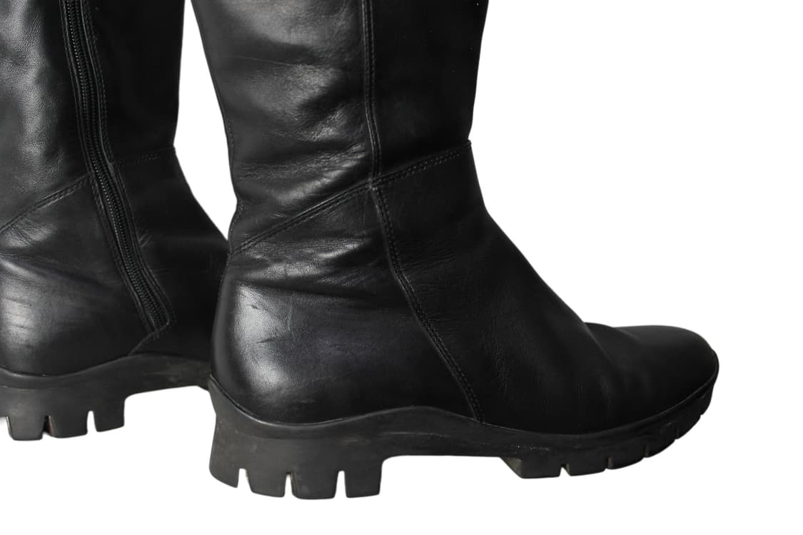 CAMPER 캠퍼 레더 러버 솔 롱 부츠 상품이미지6