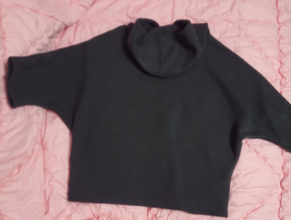 급처새상품!레니본 리본 진주 가오리핏 귀요미 후드 집업 상품이미지6