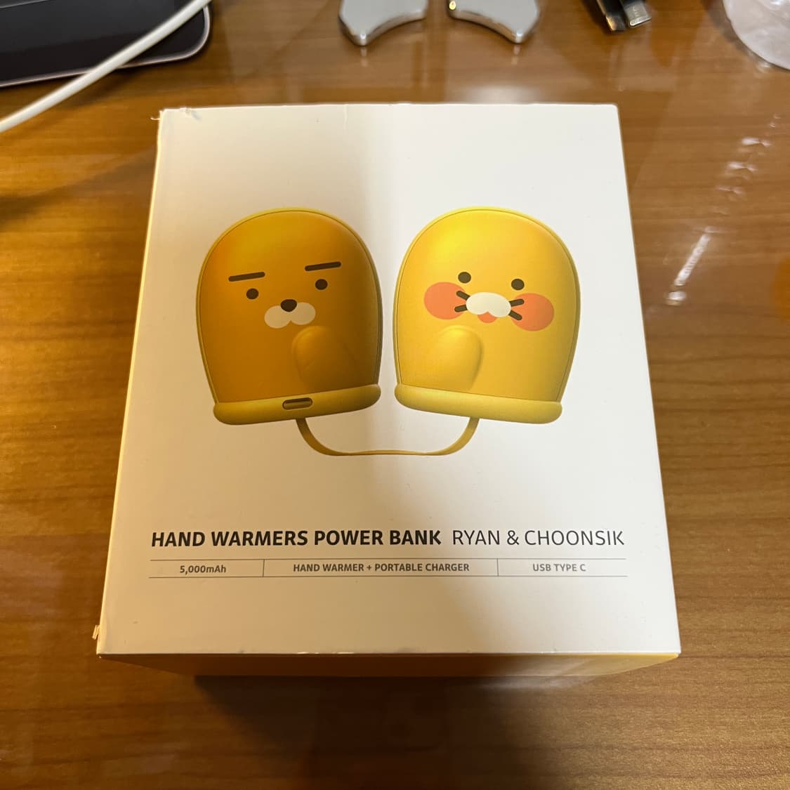 카카오프렌즈 춘식이 라이언 나눠쓰는 손난로 보조배터리 상품이미지2