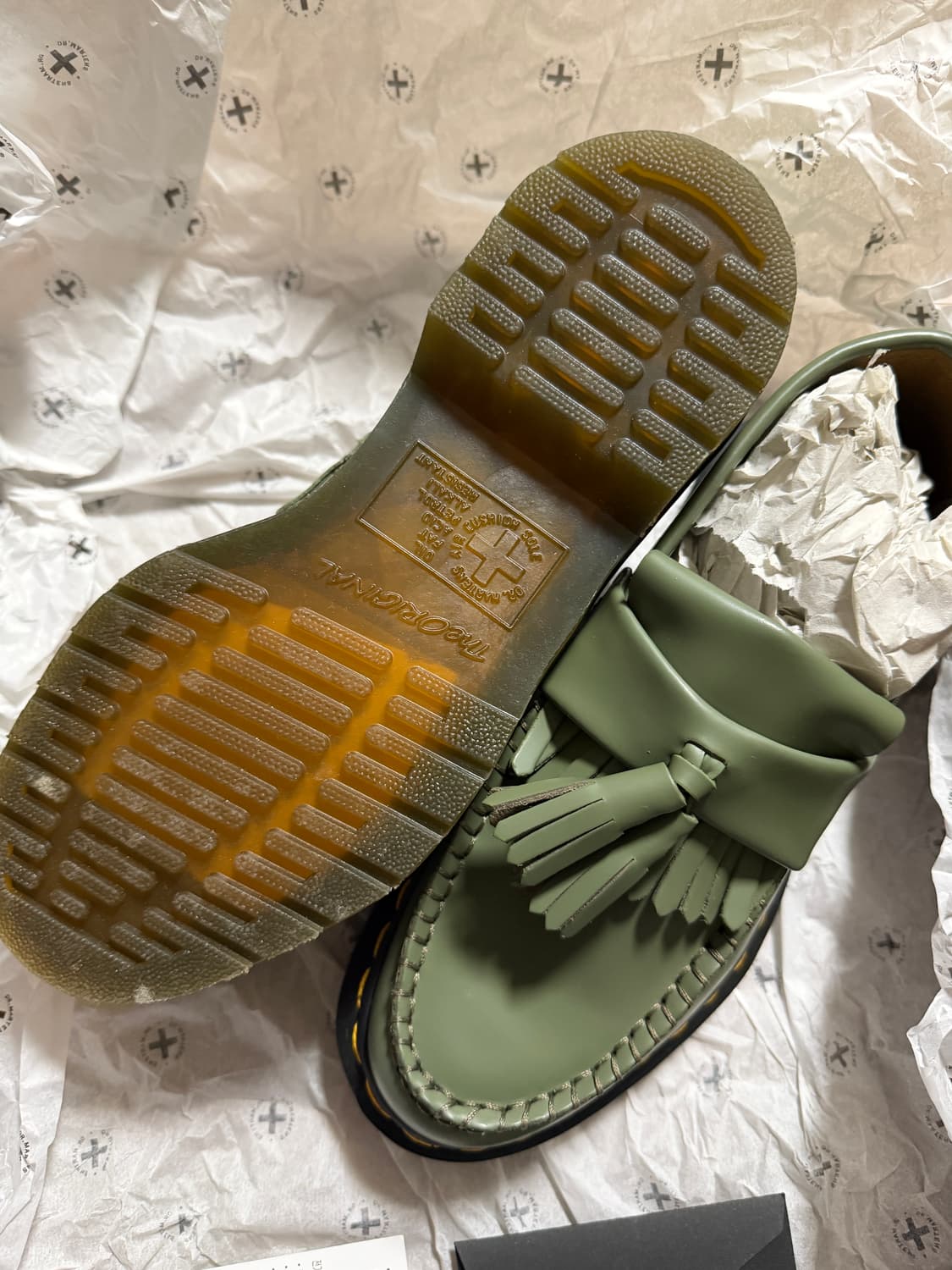 닥터마틴 아드리안 YS 카키 그린 220 새제품 상품이미지4