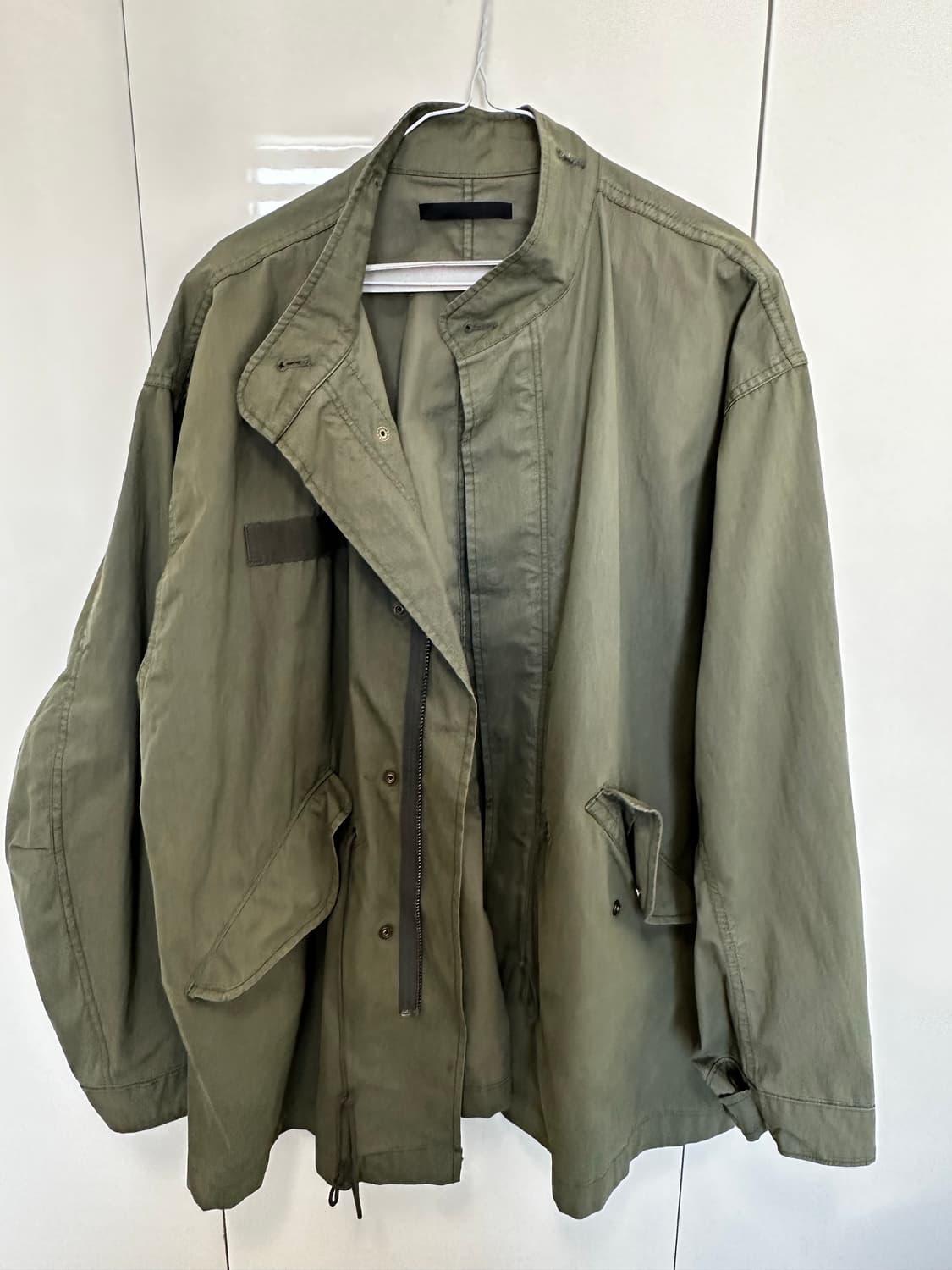 Htae 70s M-65 fishtail parka Olive 상품이미지2