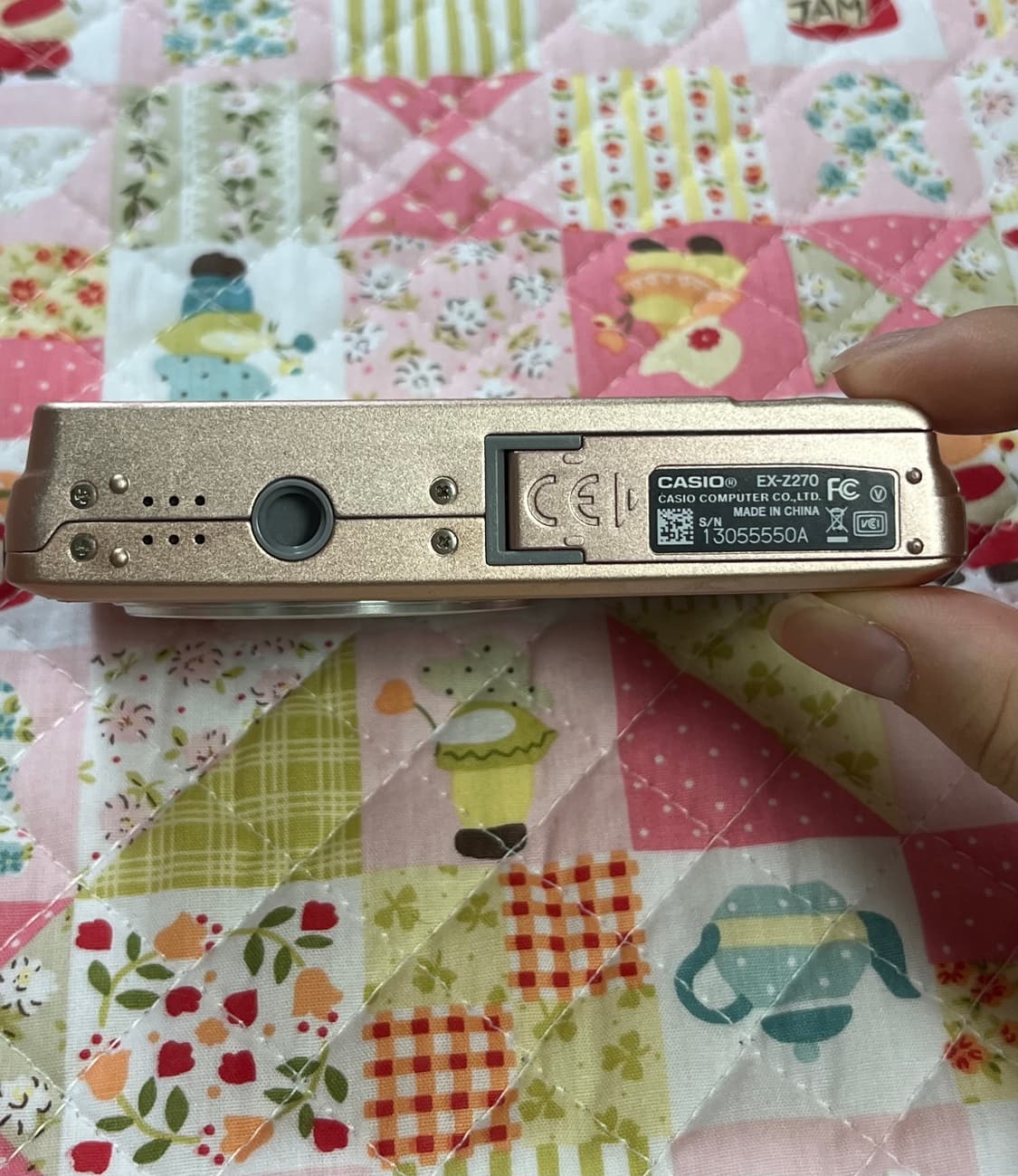 카시오 엑슬림 z270 로즈골드 빈티지 디카 디지털 카메라 상품이미지5