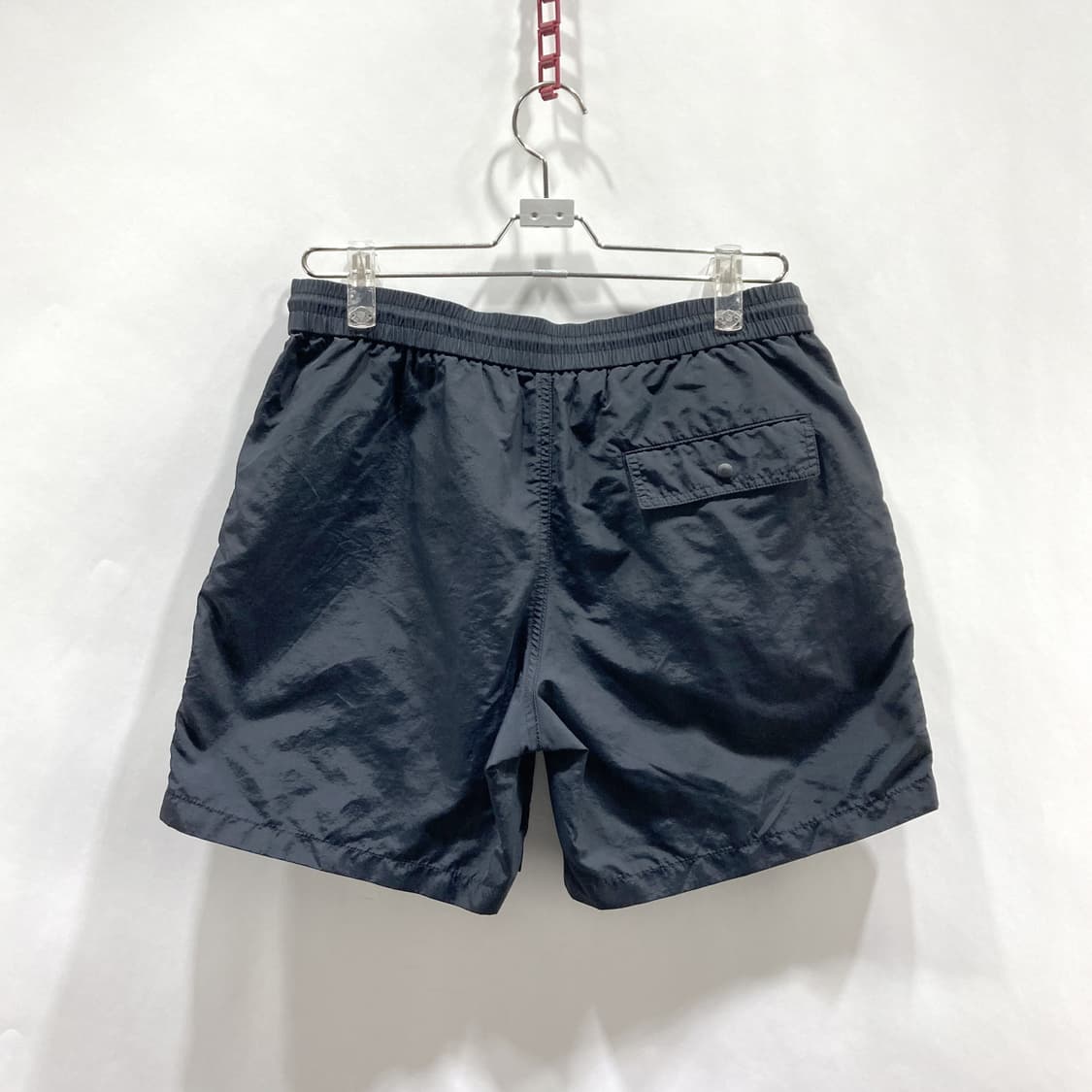 일꼬르소 남성 나일론 밴딩반바지 블랙 M  상품이미지2