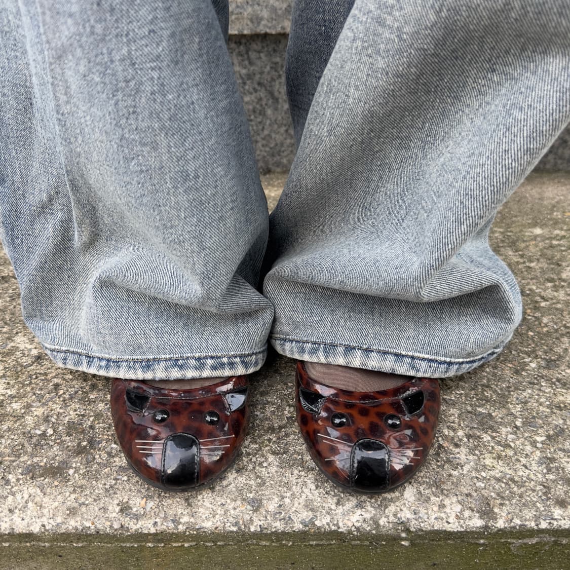 00s 마크 제이콥스 스웨이드 마우스 발레 플랫 상품이미지1