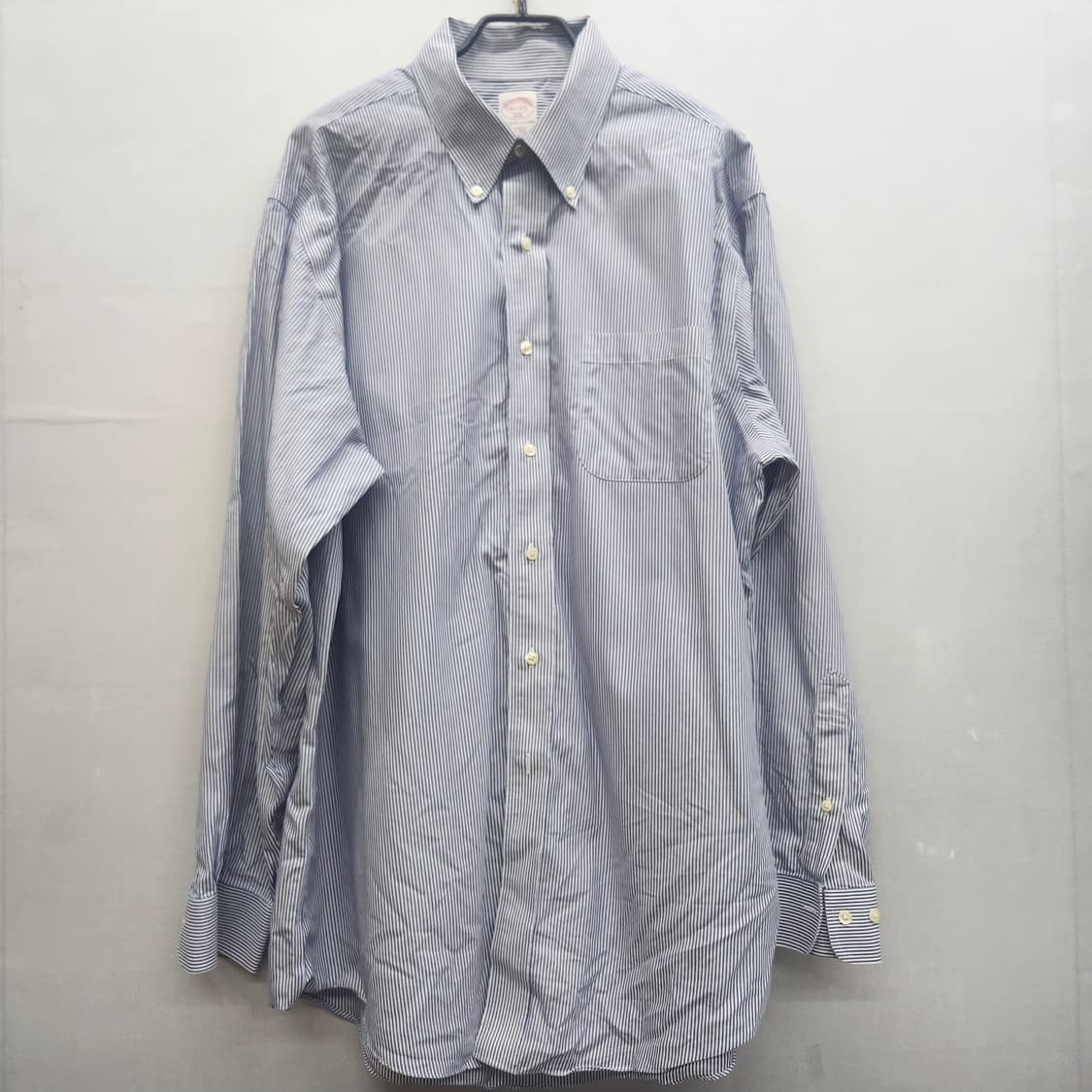 브룩스 브라더스 스트라이프 원포켓 셔츠 2XL 상품이미지1