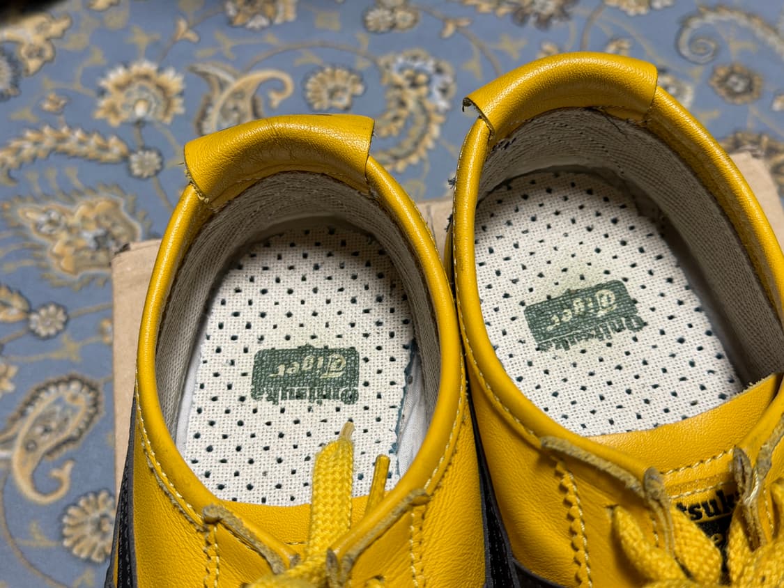 오니츠카 타이거 멕시코 66 옐로우 블랙 250 상품이미지7