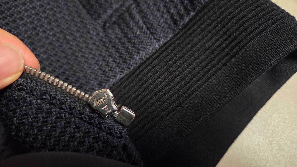 타임 옴므 가죽 블루종 점퍼 상품이미지8