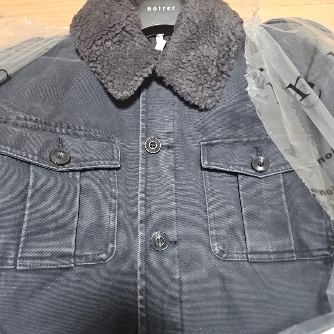 노이어 가먼트 워싱 디테쳐블 필드 자켓 48 새상품 상품이미지6