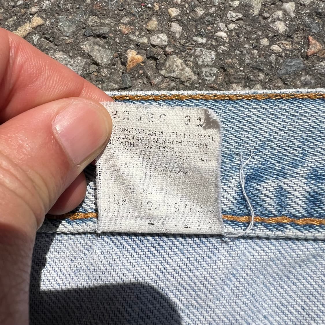 00’s 리바이스 550 데님 팬츠 상품이미지10