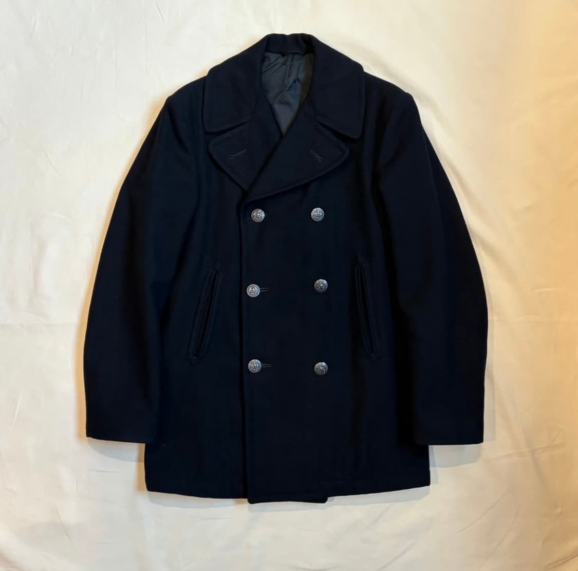 80s US NAVY pea coat 피코트 (made in usa) 상품이미지1