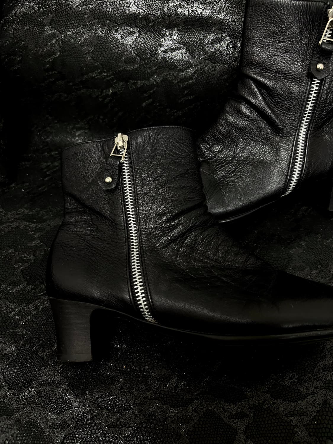 “Vintage” Minimal Mood Black Shoes 상품이미지2