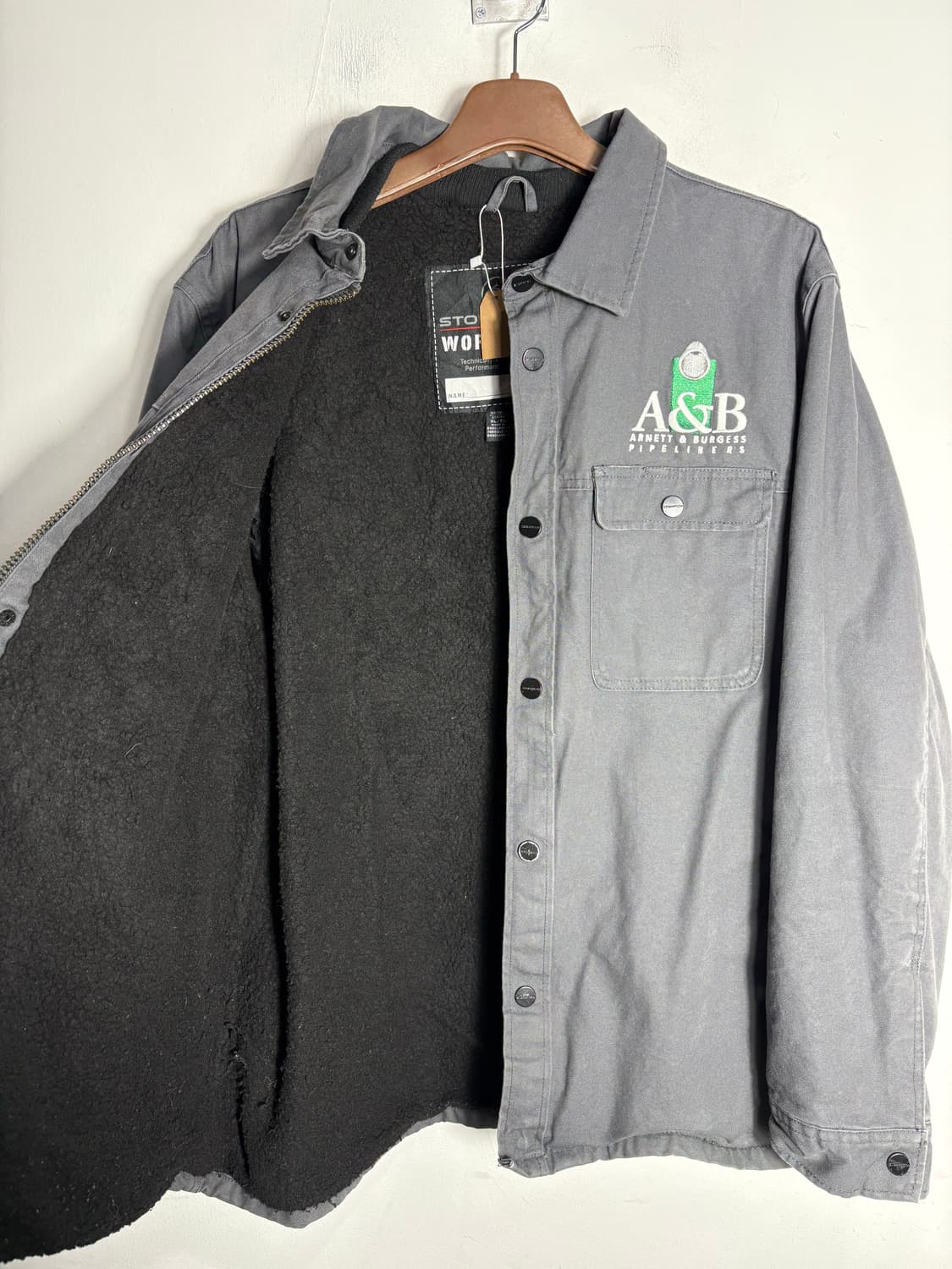 Stormtech 후리스 안감 워크 자켓 상품이미지3