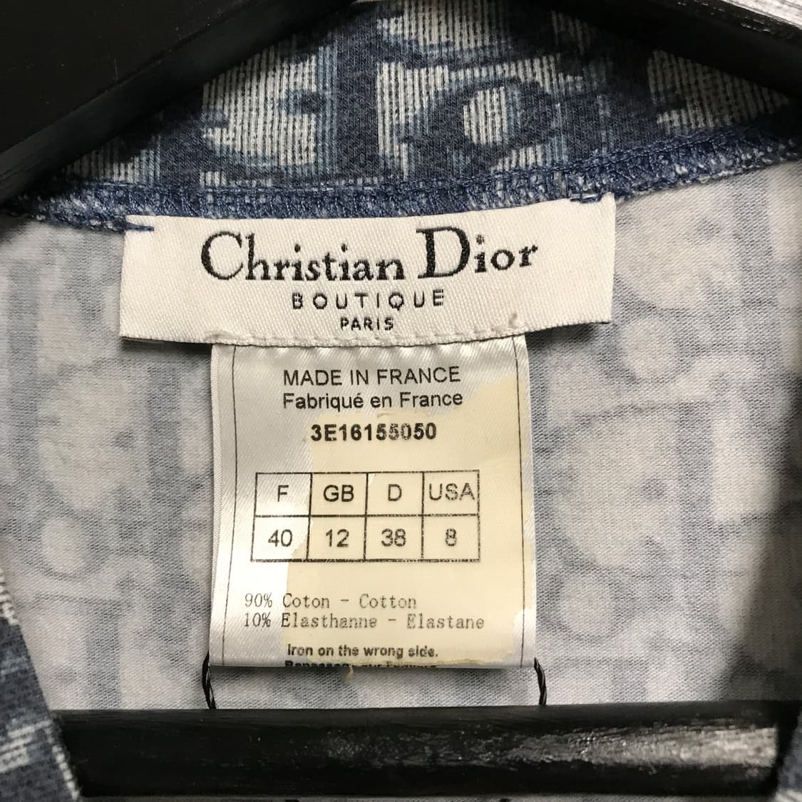 디올 오블리크 반팔 티셔츠 40(W) 상품이미지5