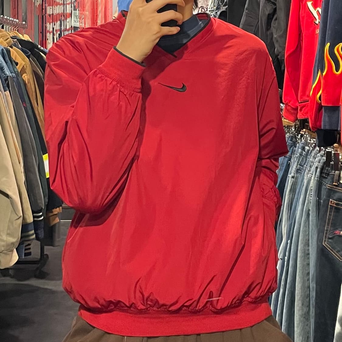 [IM] Nike 나이키 미드스우시 레드 웜업 상품이미지3