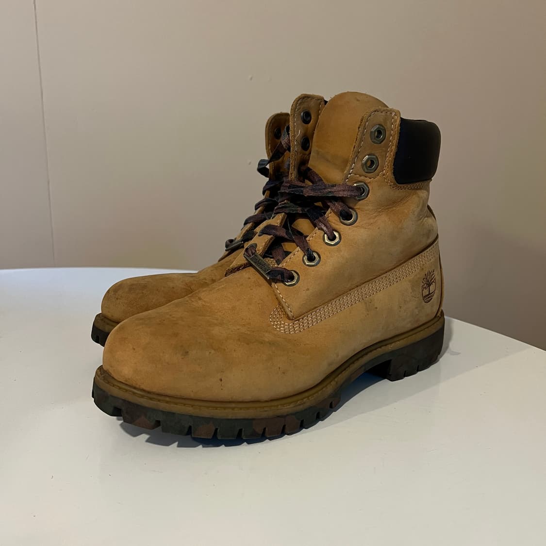 팀버랜드 6인치 프리미엄 워터프루프 카모 부츠 상품이미지1