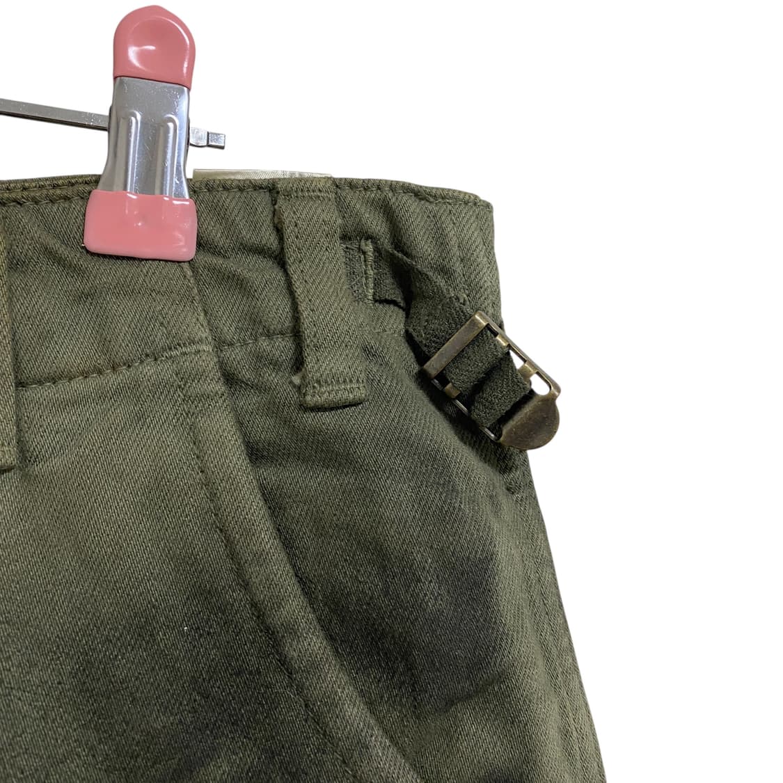 khaki washing pathwork cargo pants 상품이미지2