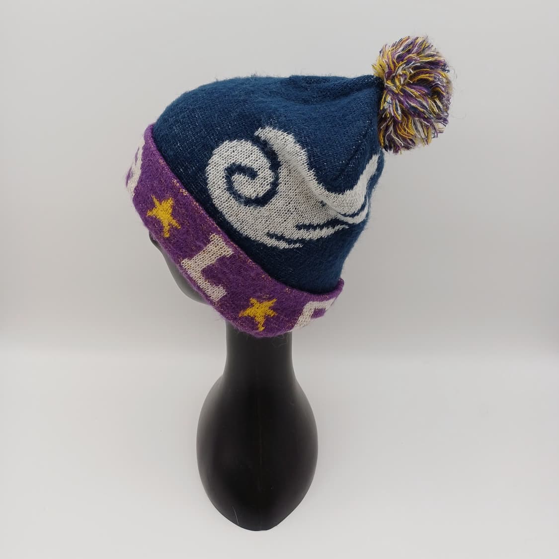 일본 빈티지 니트 비니 방울 모자 [BF10445-162-54] 상품이미지2