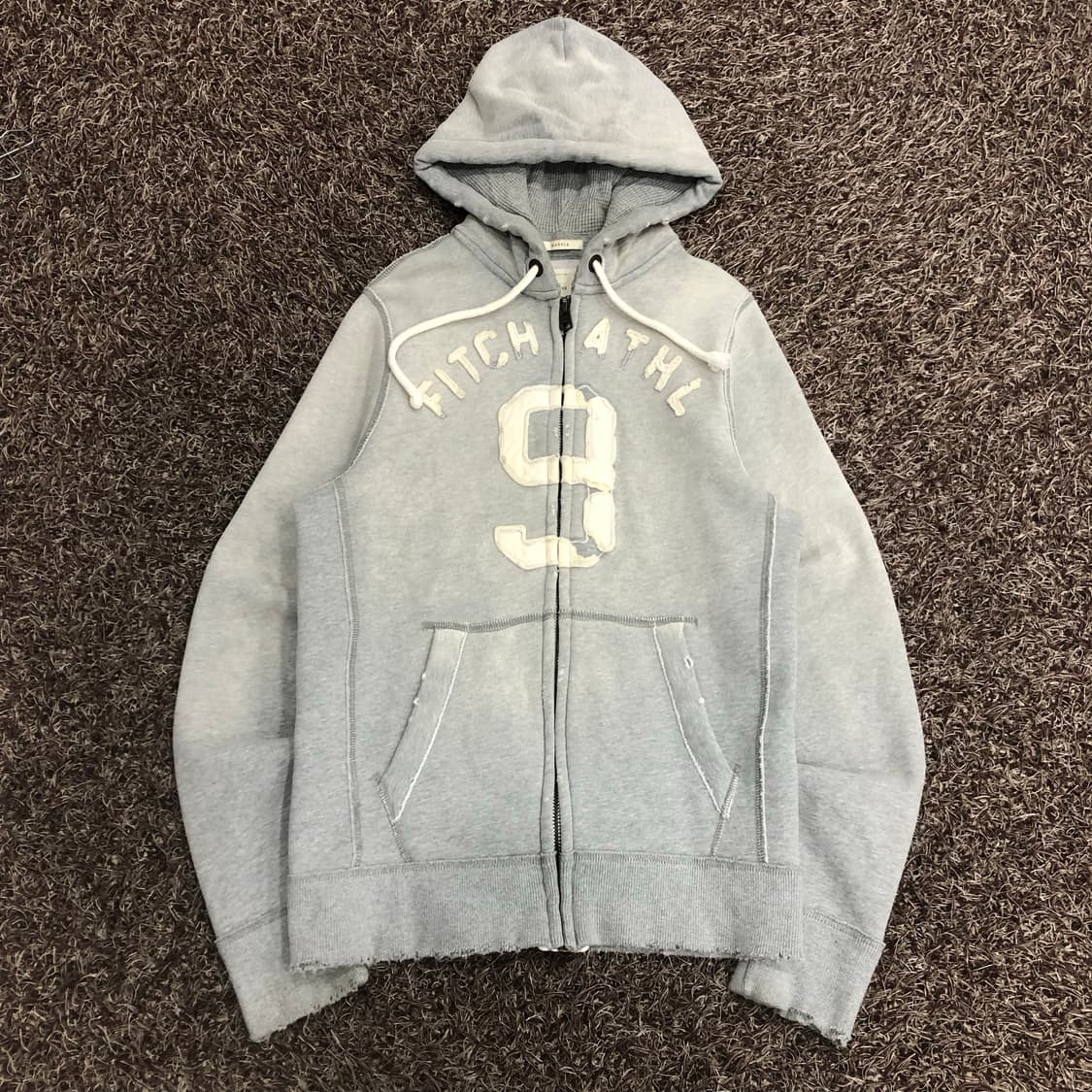 아베크롬비 회색 후드집업 상품이미지1