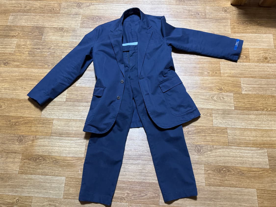 폴로 치노 셋업 수트 네이비 상품이미지10