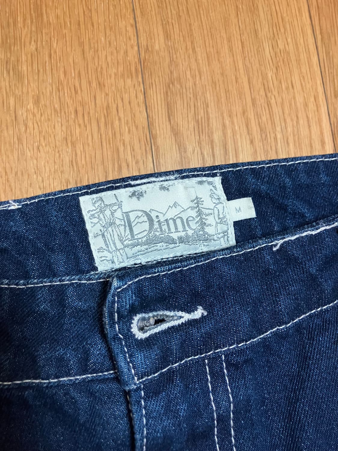 [3장가격] Dime 다임 스케이트보드 클래식 데님진 인디고블루 M 상품이미지2