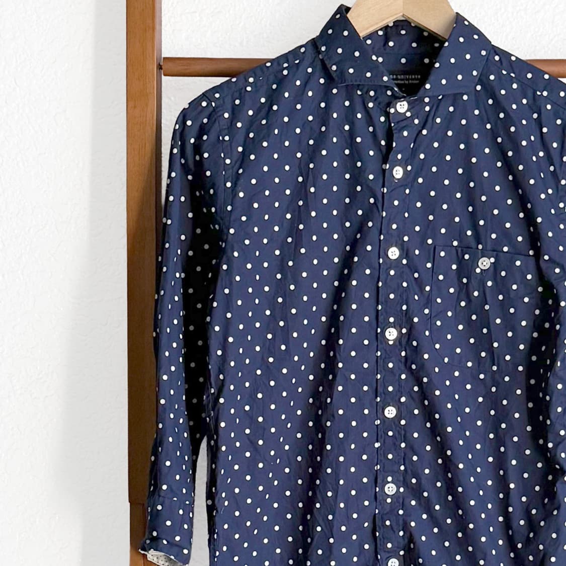 잔별 도트 셔츠 상품이미지2