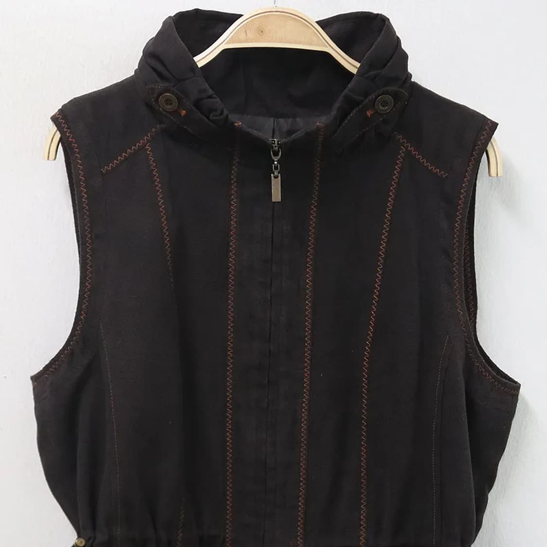 스트링 스웨이드 베스트 67240 상품이미지3