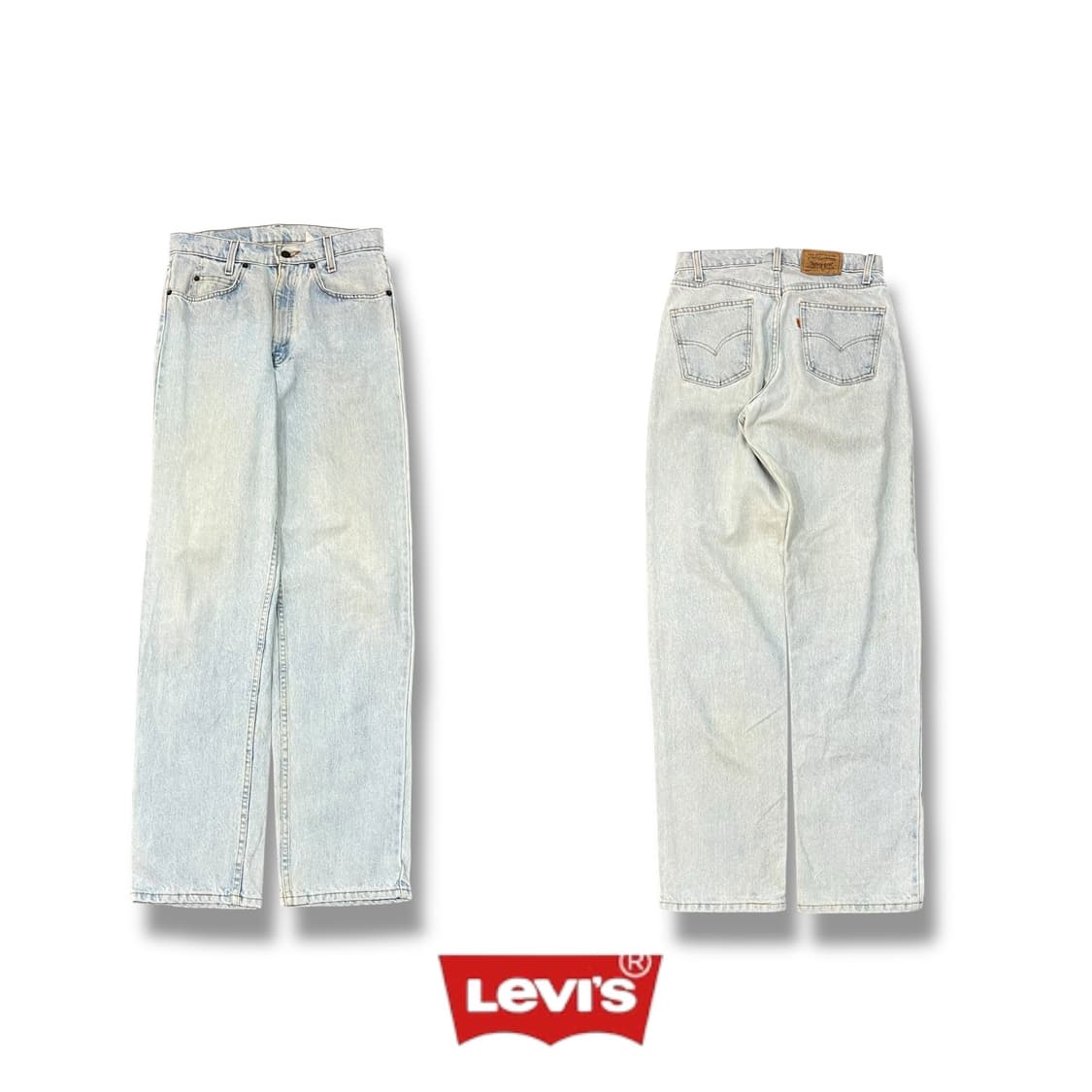 USA 리바이스 560 오렌지탭 데님팬츠y14163 상품이미지1