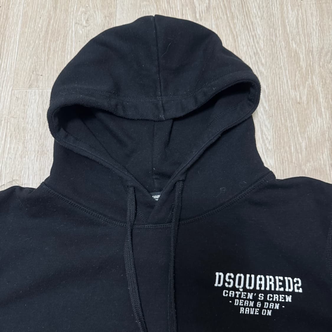 디스퀘어드2 로고 후드티 M/95  상품이미지2