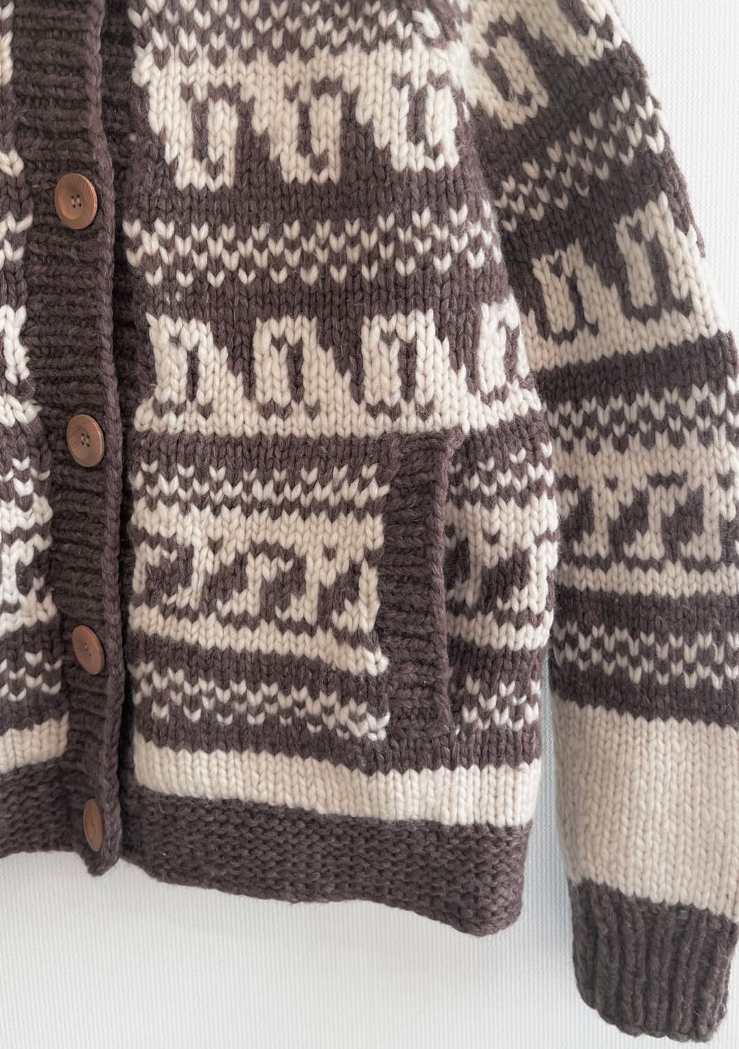 울 100 가디건 상품이미지4