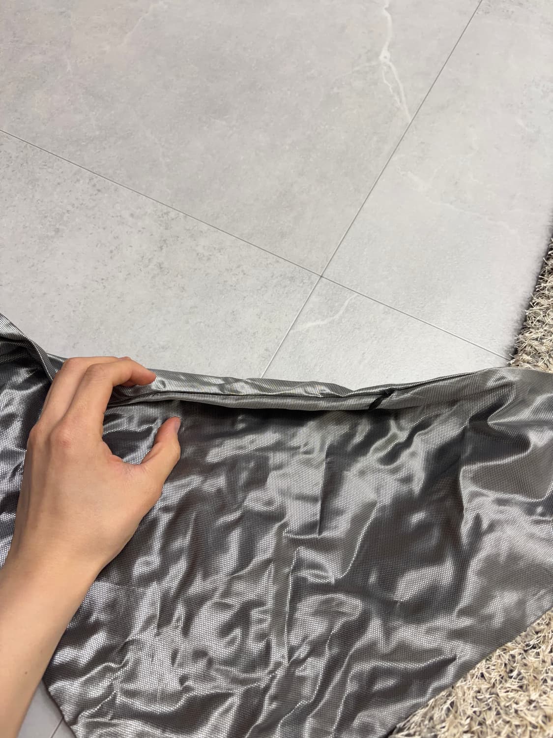 Irregular studio pocket scarf 상품이미지3