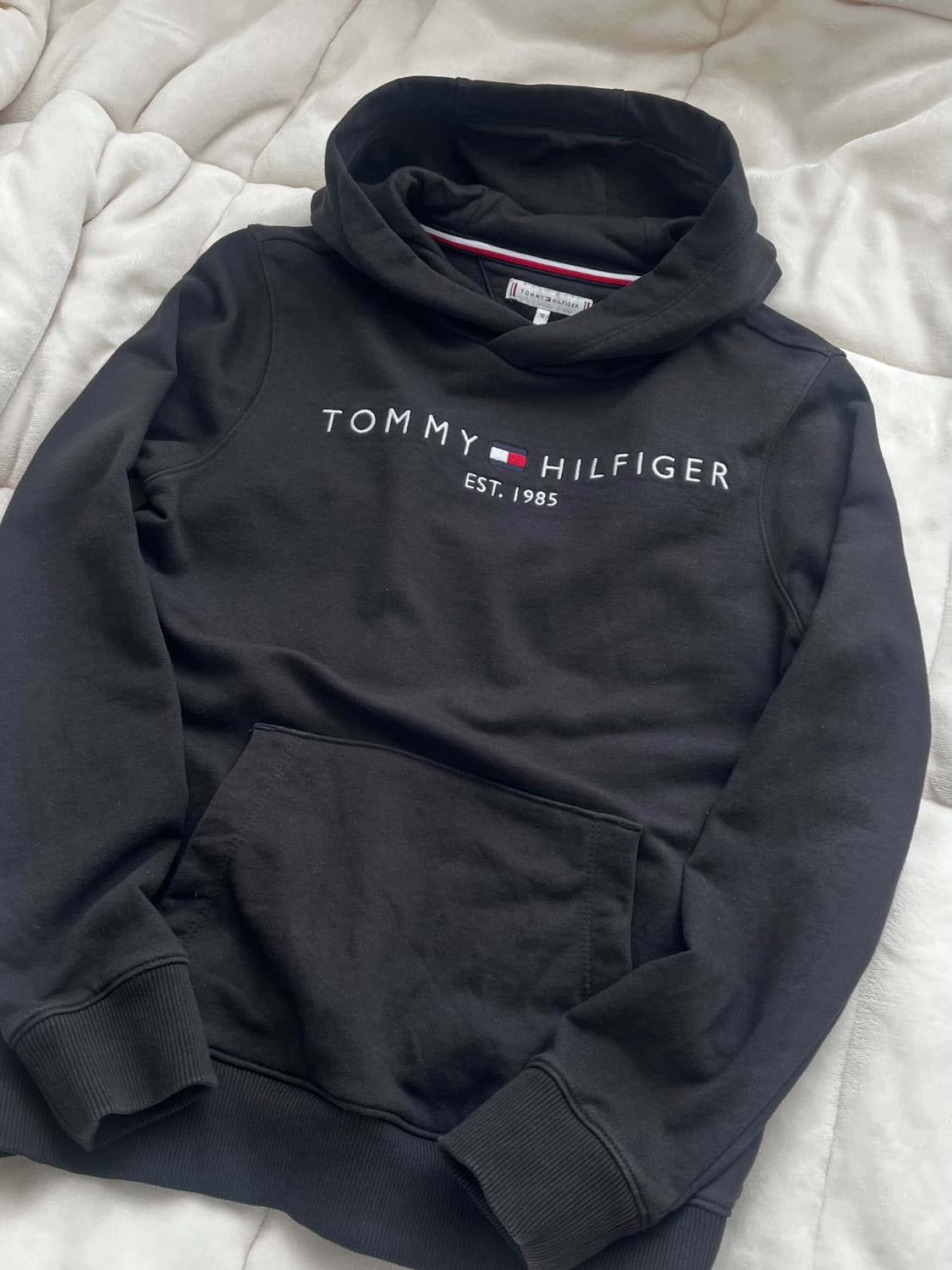 타미힐피거 검정 후드티  상품이미지1