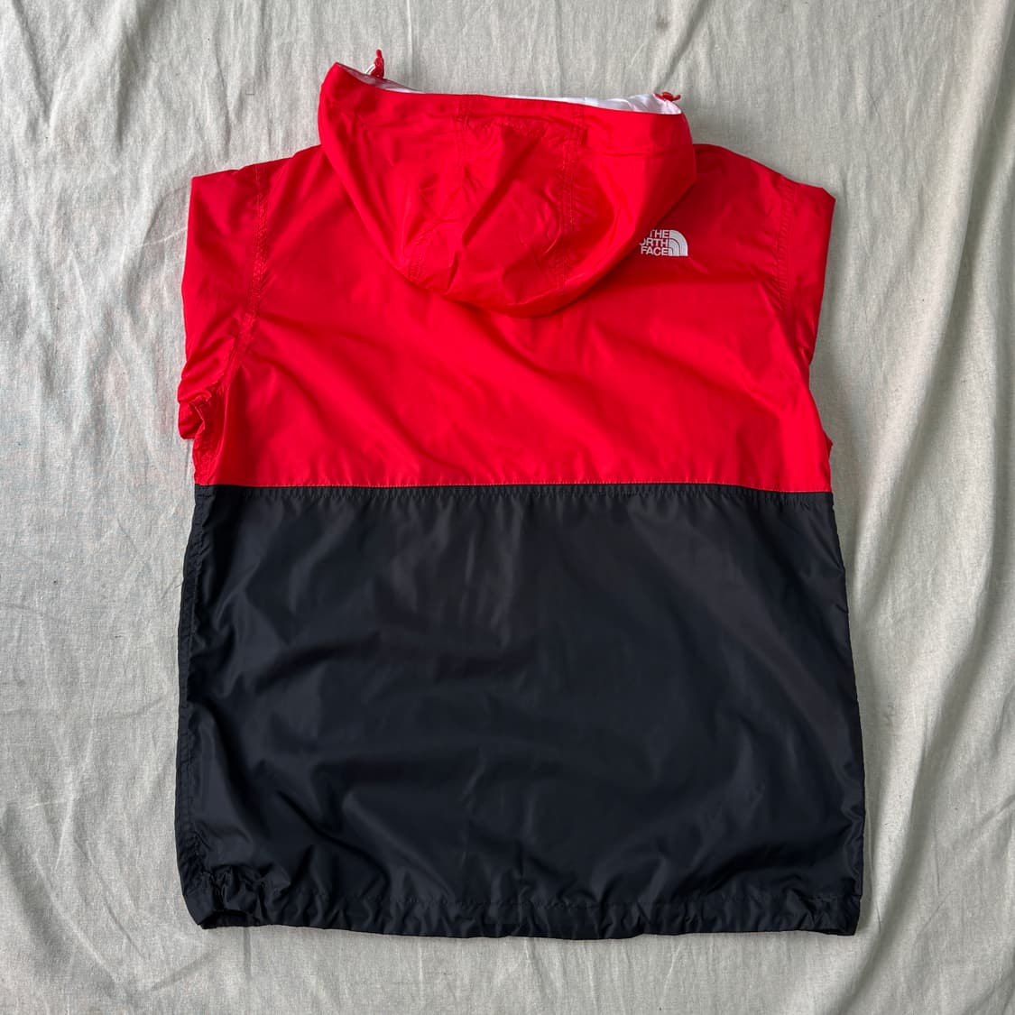 노스페이스 배색 나일론 바람막이 L 상품이미지3