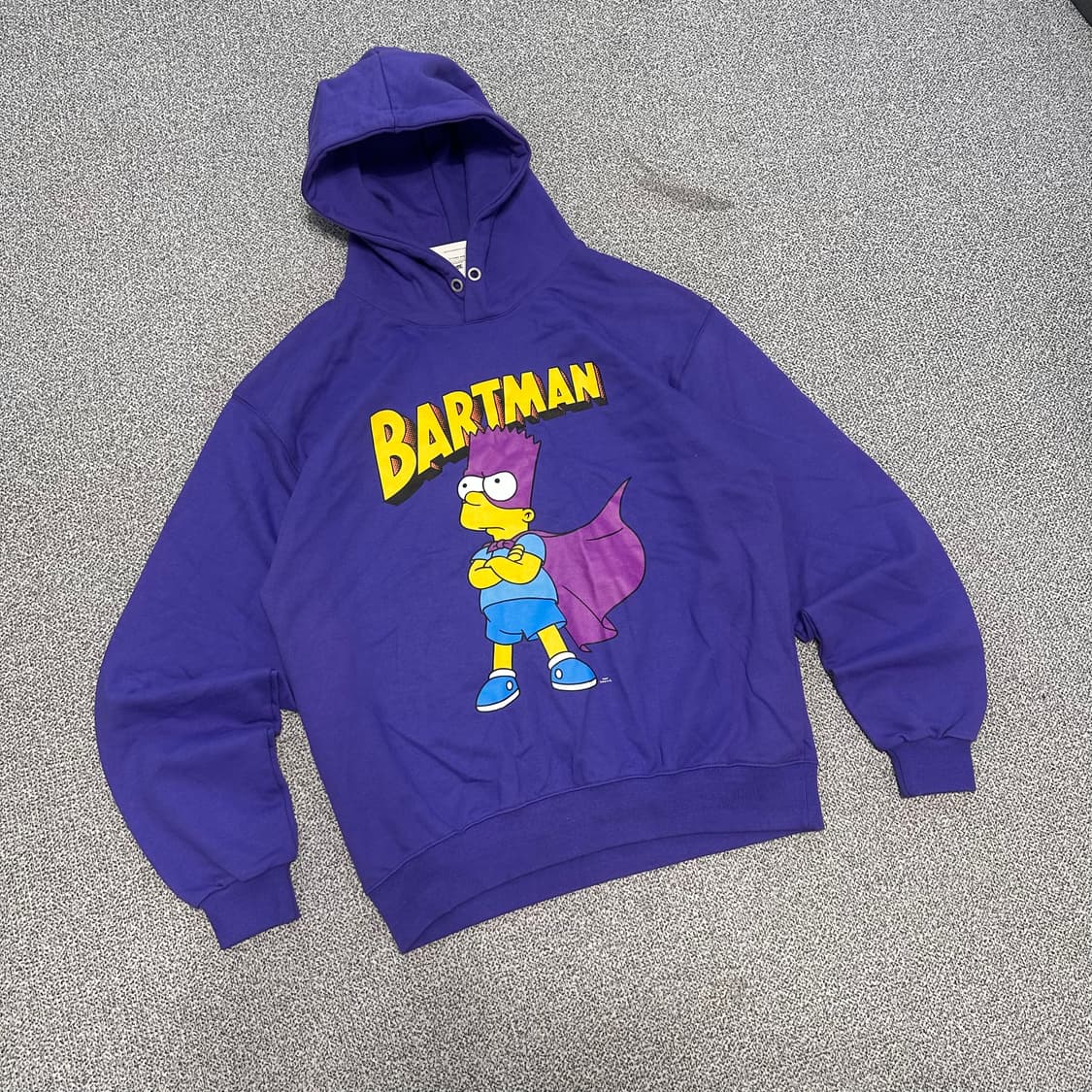 심슨 바트맨 보라 후드티 상품이미지1