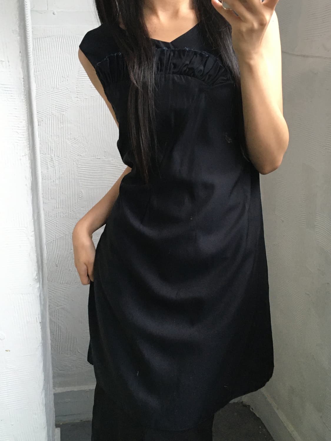 Marni 마르니 네이비 슬리브리스 원피스    상품이미지3