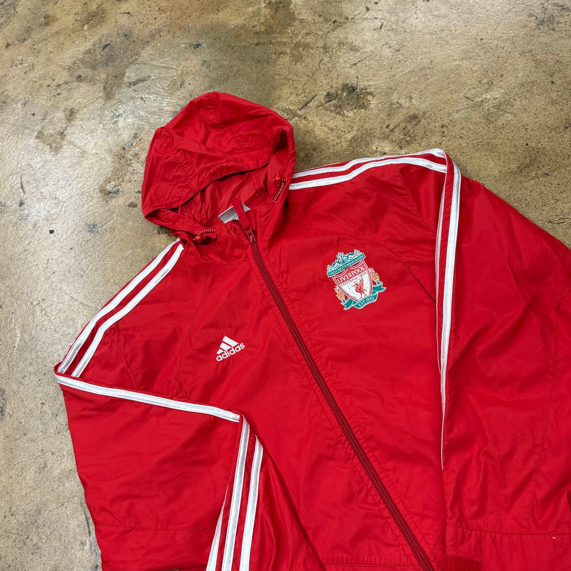 [정품/95] 아디다스 리버풀 FC 바람막이 자켓 레드 b17 상품이미지1