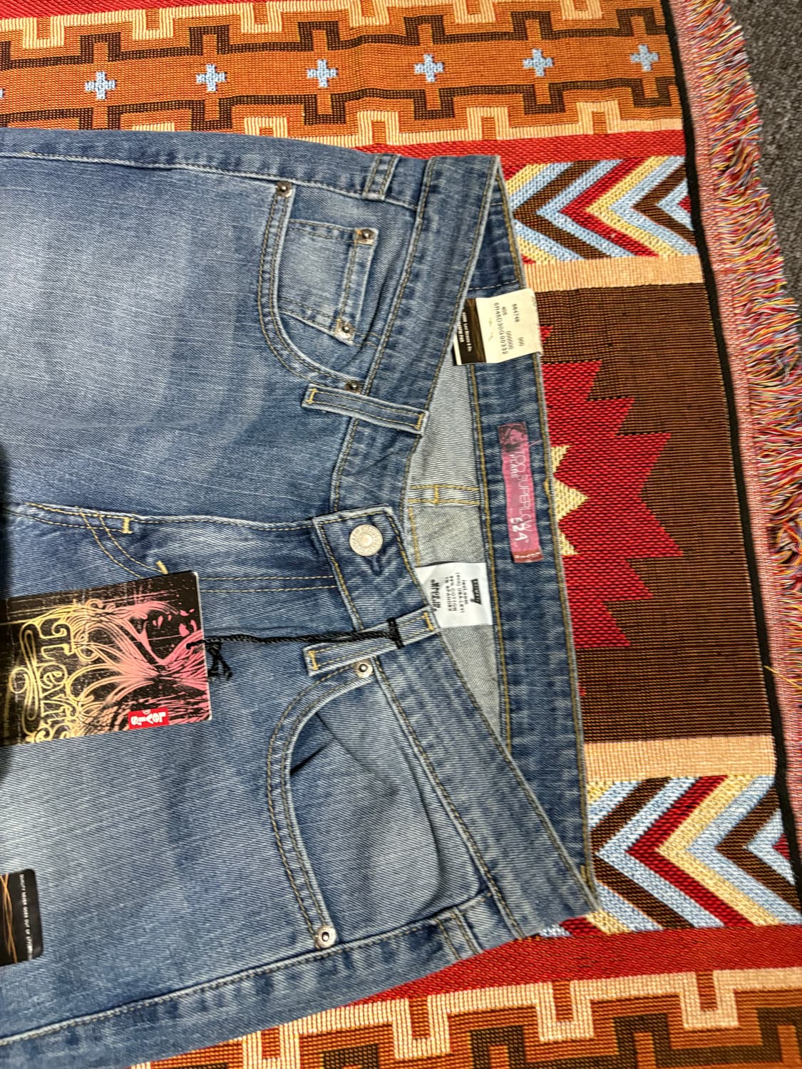 리바이스 524 로우 라이즈 부츠컷 데님팬츠 (새상품) 상품이미지4