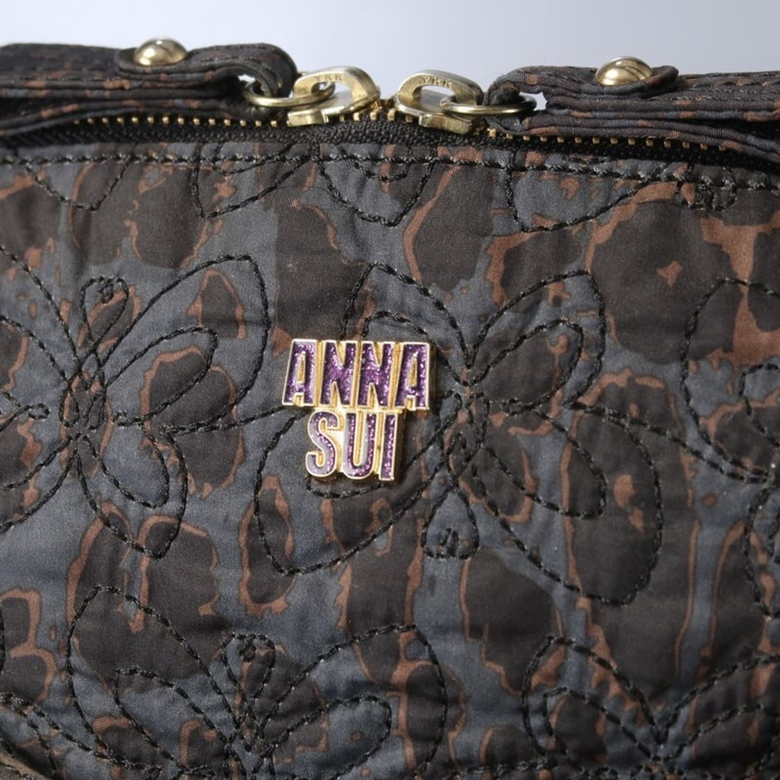 안나수이 나비 나일론 퀼팅 토트백 상품이미지6