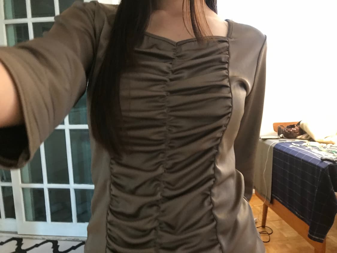 vintage shirring top 상품이미지1