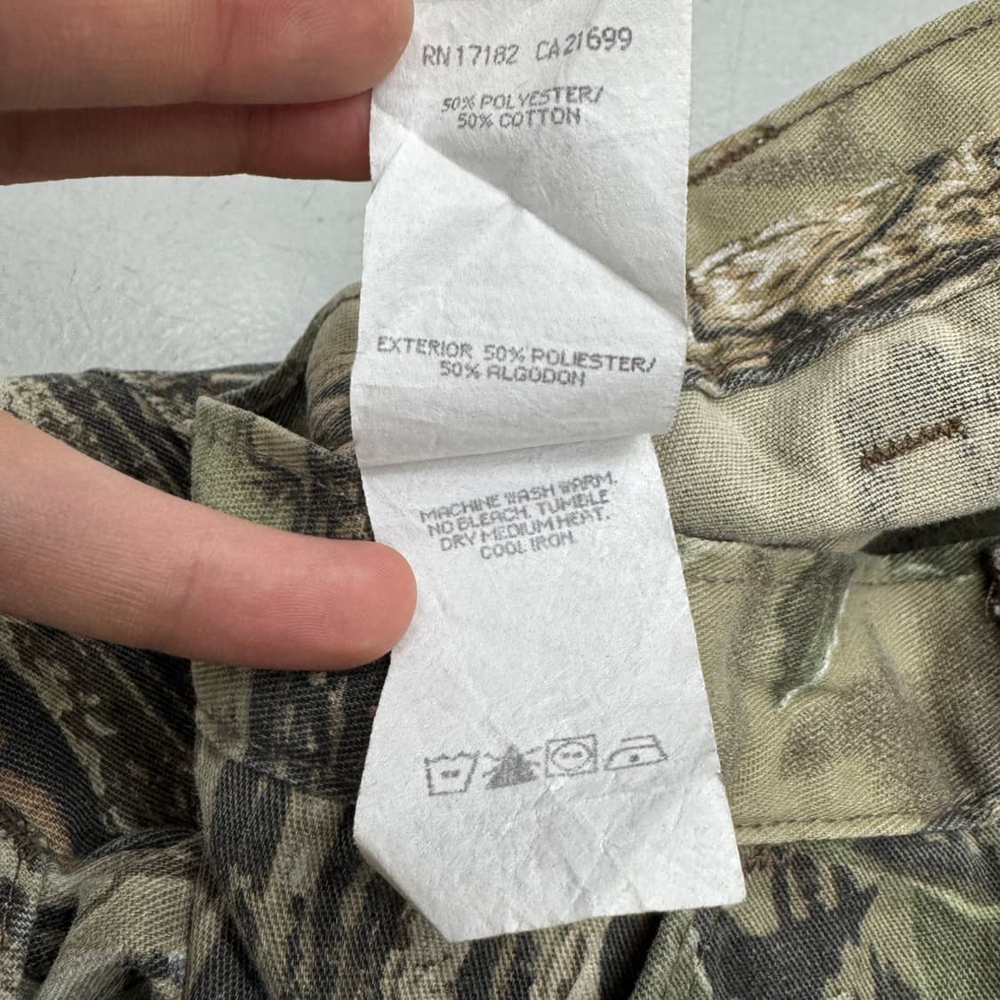 USA OG 리얼트리 와이드 카고 워크팬츠 상품이미지10