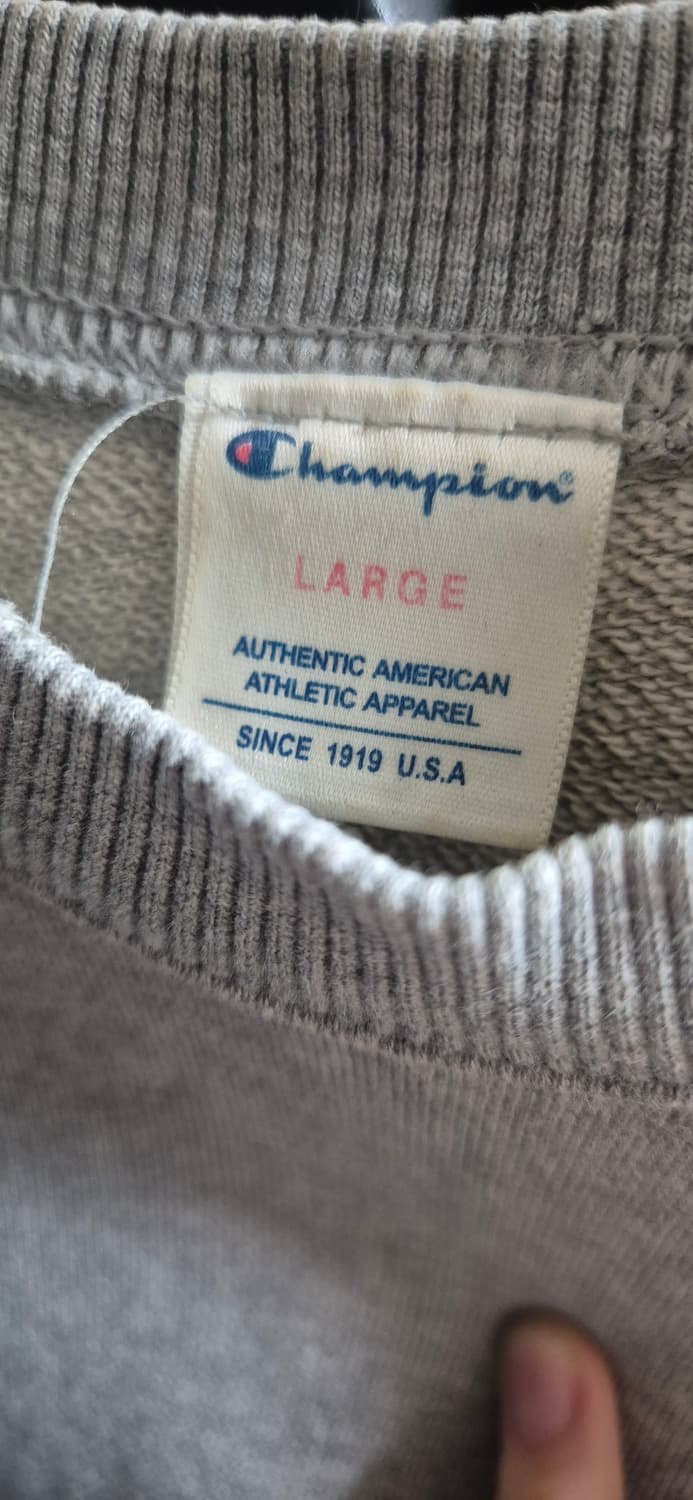 챔피온 리버스위브 빅로고 맨투맨 상품이미지3