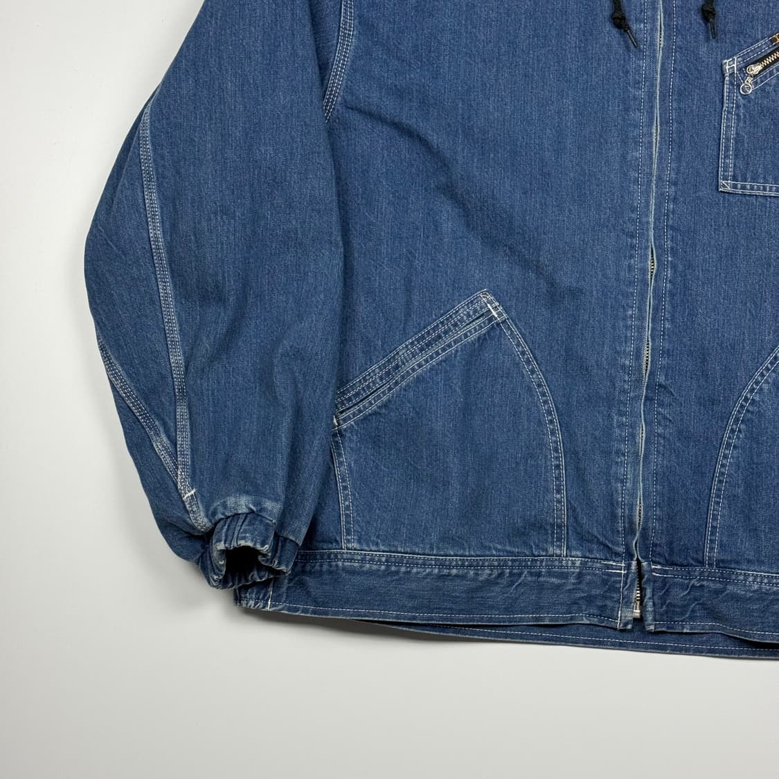 (110) 리 재팬 91B 데님 후드 자켓 상품이미지5