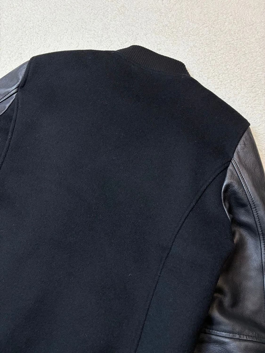 로파이 LOFI 신슐레이트 양가죽 배색 바시티 자켓 PN6282    상품이미지6