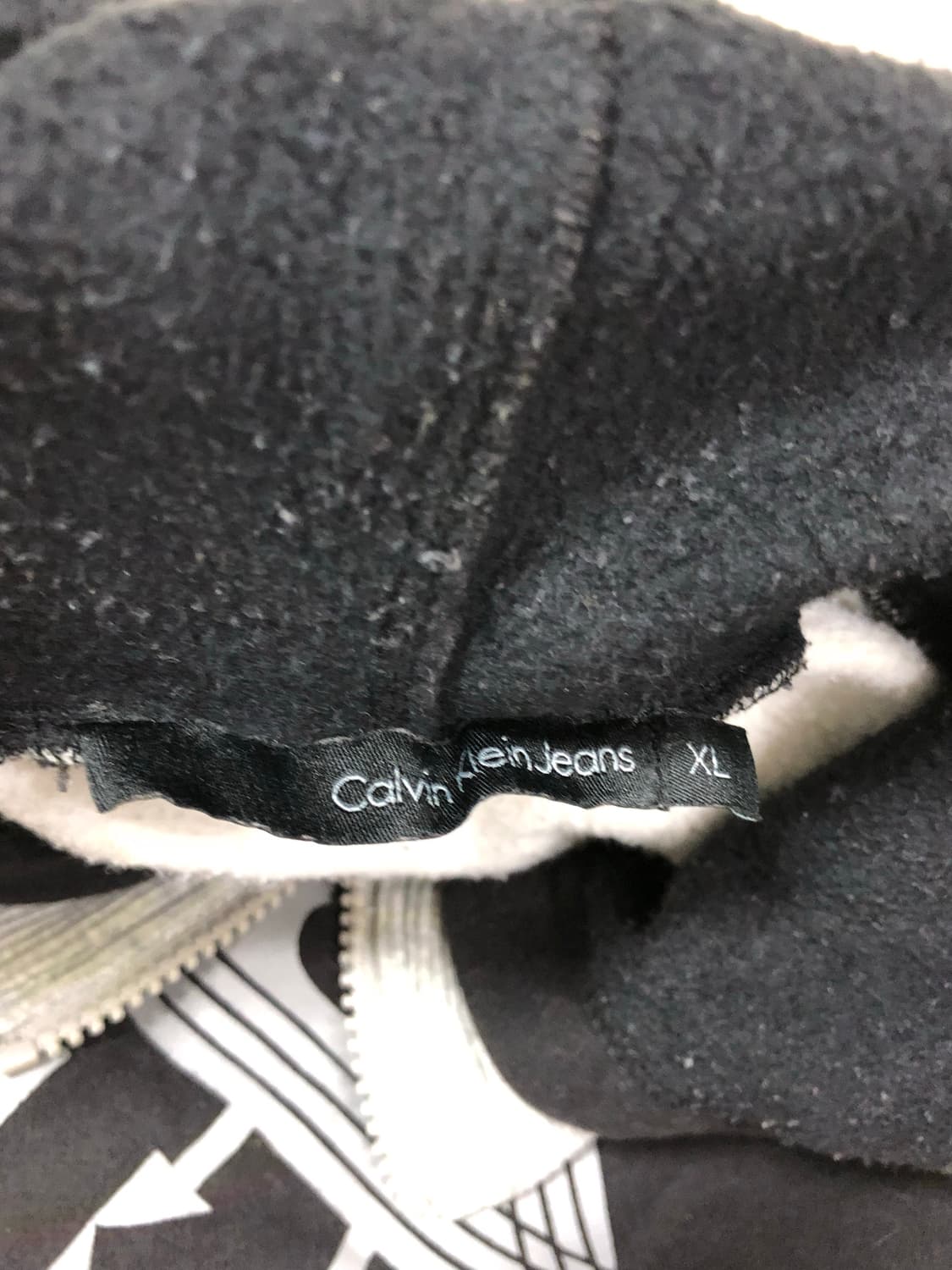 빈티지 캘빈클라인 블랙 후디 상품이미지10
