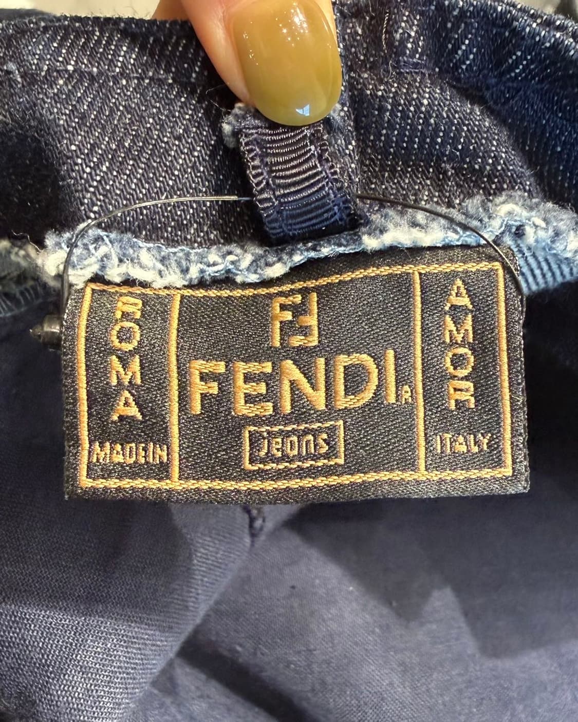 펜디 데님 그래픽 미니 원피스  상품이미지8