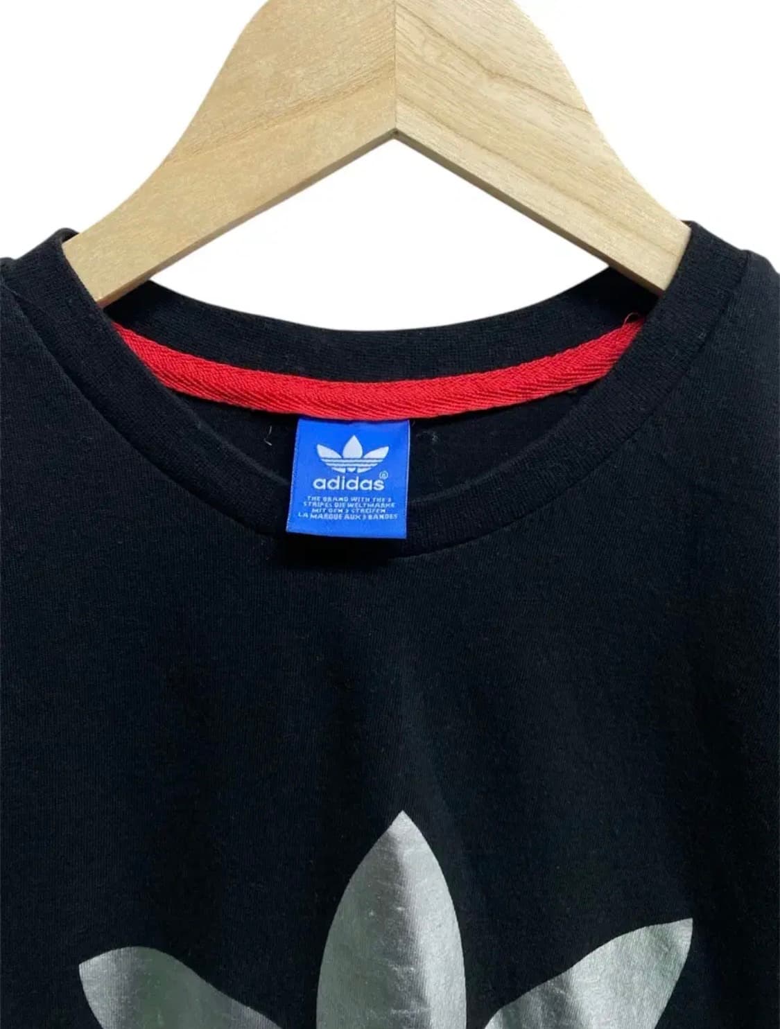 아디다스 아디컬러 실버마크 트레포일 티셔츠 S 상품이미지4