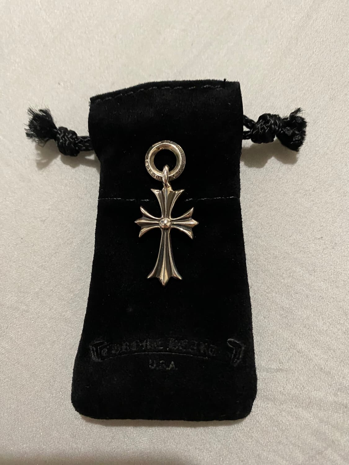 [OS] 크롬하츠 타이니 크로스 펜던트 참 실버 상품이미지2