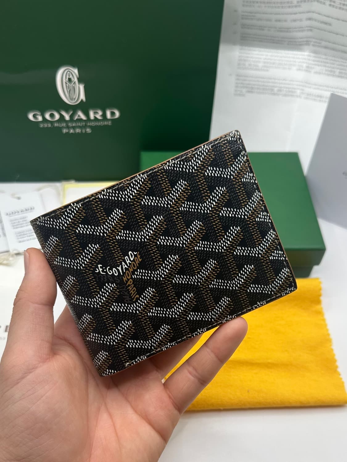 [새상품급/풀박스]고야드 빅투아르 반지갑 상품이미지1