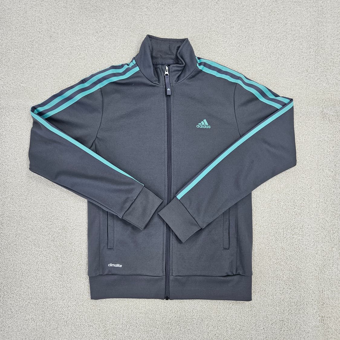 [90] 아디다스 여성 민트그레이 트랙탑집업 저지 자켓  1027JM1 상품이미지1